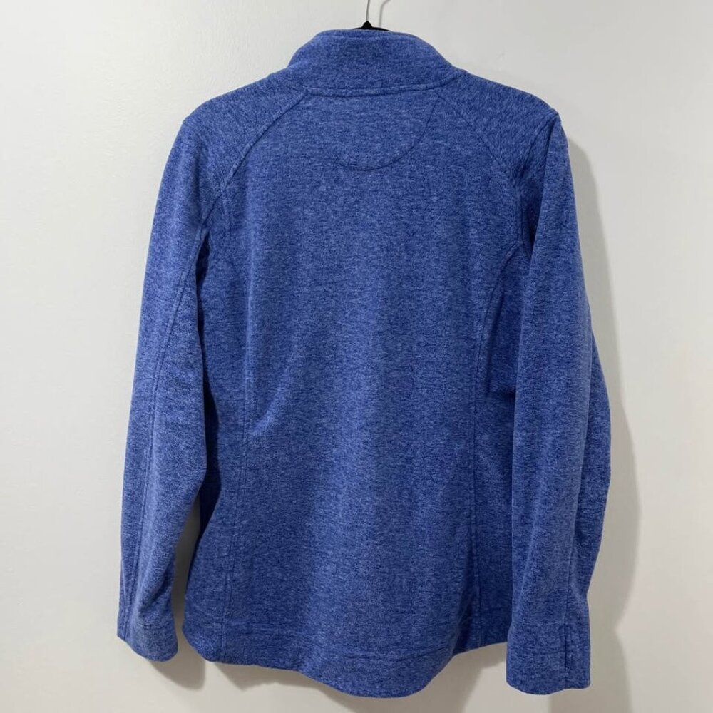 Duluth Performance Fleece Outdoor Warm Soft Blue Full Zip Up Jacket [Size M] - Picture 8 of 10